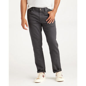 Quince Men's Straight Jeans - Dark Gray